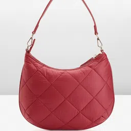 Lino Perros Baguette Shoulder Bag with Quilted Detail image 4