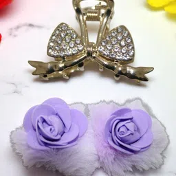 Jolly Faces Women Set of 3 Claw Clip-image-37