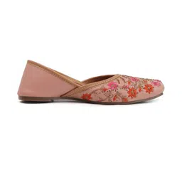 Anouk Women Embroidered Mojaris Flats image 3