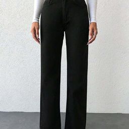 Stylecast X Kotty Women Straight Fit High-Rise Stretchable Jeans-picture-40