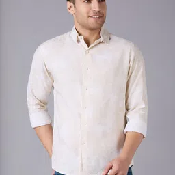 Mast & Harbour Men Floral Printed Spread Collar Casual Shirt-picture-25