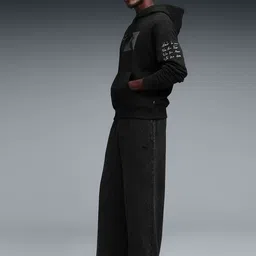 Puma FUTURE ARCHIVE Oversized Knit Pants image 3