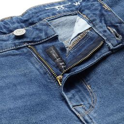 Flying Machine Men Mankle Relax Tapered Fit Light Fade Stretchable Jeans image 5