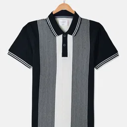 Octave Boys Colourblocked Polo Collar Cotton T-shirt-picture-53