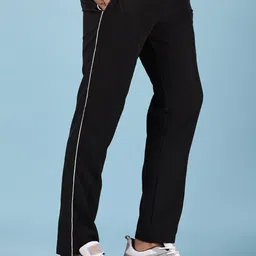 V-Mart Men Cotton Mid-Rise Trackpants image 3
