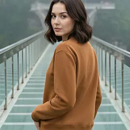 Moda Rapido Women Printed Sweatshirt image 2