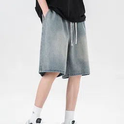 StyleCast Men Denim Denim Shorts image 4