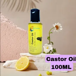 Elecsera Cold Pressed Castor Oil For Skin & Hair - 100 ml-picture-35