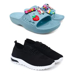 FABBMATE Women Sneakers With Flip Flops-picture-12