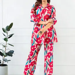 all about you Cotton Floral Printed Pure Cotton Co-Ords-picture-23