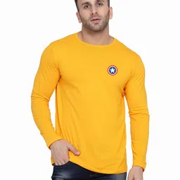BEYOU FASHION Round Neck Long Sleeves Slim Fit Casual T-shirt-image-36