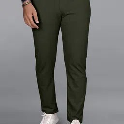 KAJARU Men Regular Fit Trousers-image-16