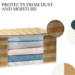 AMAK INC Brown Fabric Multi-Utility Wardrobe Organisers image 5