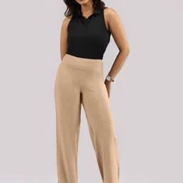 Blissclub Women High-Rise Trousers image 3
