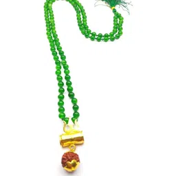 RAVIOUR LIFESTYLE Unisex Green Necklace and Chains-image-89