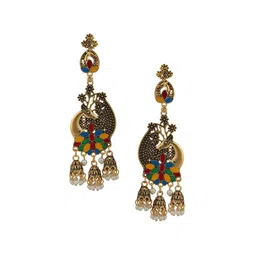 Anouk Contemporary Jhumkas Earrings image 2