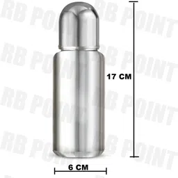 rb point 304 Steel Baby Feeding Bottle for Kids Feeding Bottle for Milk - 300 ml image 4