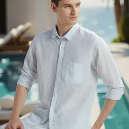 Peter England Casuals Men Slim Fit Opaque Printed Casual Shirt-image-27