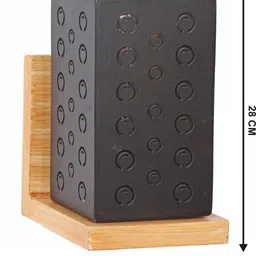 SOMIL Black Glass Cylinder Printed Wall Lamps image 5