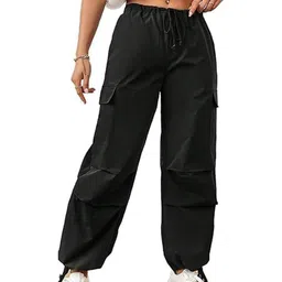 CUBIHEXA Kids-Girls Polyester Relaxed Fit Track Pants-picture-14