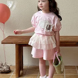 LULU & SKY Girls Top with Skirt image 5