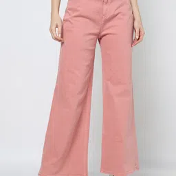 GAP Women Wide Leg Mid-Rise Stretchable Jeans-image-93