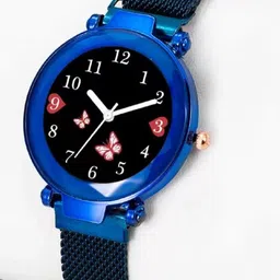 LAKSH Pack of 2 Leather Straps Analogue Watch image 2