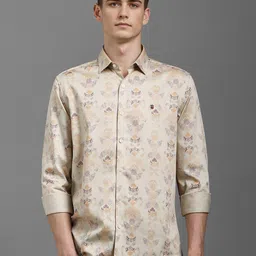 Louis Philippe Sport Men Slim Fit Floral Opaque Printed Casual Shirt-image-90