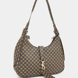 Styli Women Floral Printed Half Moon Shoulder Bag-picture-42