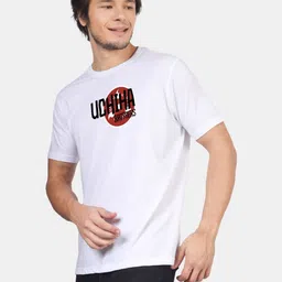 Greylongg Men Typography Printed Round Neck Cotton T-shirt image 3