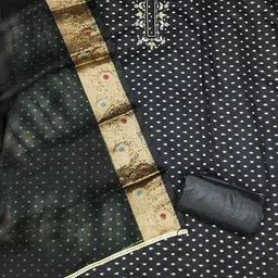 SAINOOR Semi-Stitched Dress Material image 3