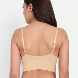 THE FASHION STORE JRD Pack Of 3 Full Coverage Lightly Padded Bralette Bra image 3