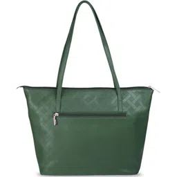 Metro Structured Shoulder Bag with Applique image 4