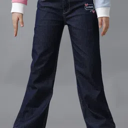 UNDER FOURTEEN ONLY Girls Regular Fit Mid-Rise Jeans-picture-23