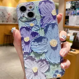 CASE CREATION Floral Printed iPhone 15 Bumper Mobile Back Case Cover image 5