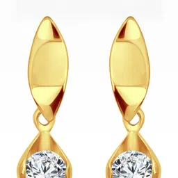 VIVASTRI Women Gold-Plated Alloy Earrings image 1