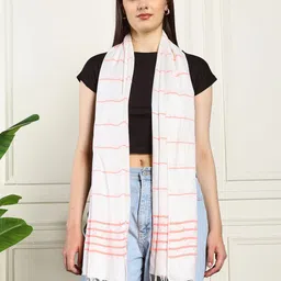 Ravaiyaa Women Striped Embellished Scarf-picture-32