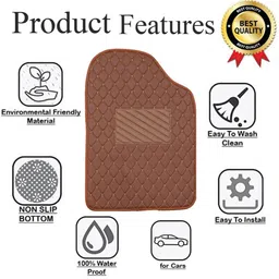 ccmm Leatherite Standard Mat For Tata Universal For Car image 5