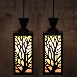 shyam enterprises Wooden Hanging Thali Lamp Elegance for Home Decor and Festive Celebrations Ceiling Light Ceiling Lamp-picture-21