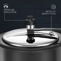 judge by ttk prestige Vista Induction Base Pressure Cooker Inner-Lid 5 L Induction Bottom Pressure Cooker image 4