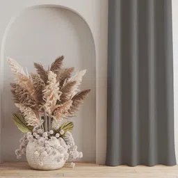 parda online Dark Grey Polyster Solid 9ft Blackout Eyelet Window/Door (1 Pc) image 3