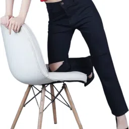 jeancherry Women Regular Mid Rise Black Jeans-picture-10
