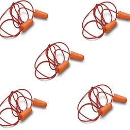 Noise Reducing | For Meditation | During Study | While Travelling | Sleeping Ear Plug (Orange) (Pack of-5) Ear Plug (Orange) Ear Plug-image-33