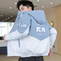 toxicworldampires Men Solid Casual Jacket image 2