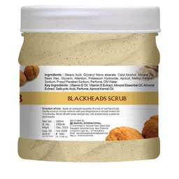 Pink Root Blackheads Scrub With Walnut Apricot - 500 ml image 3