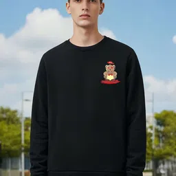 MaverIQ Men Printed Pullover Sweatshirt image 2