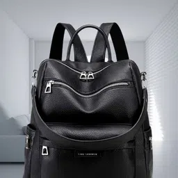 truearch Women Textured Ergonomic Backpack image 5