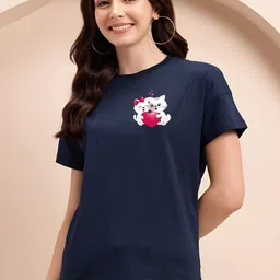 SZN Women Printed T-shirt image 5