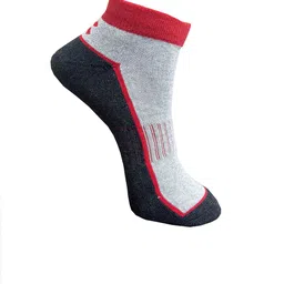 HRX by Hrithik Roshan Pack Of 5 Striped Shoe-Liners Socks image 3