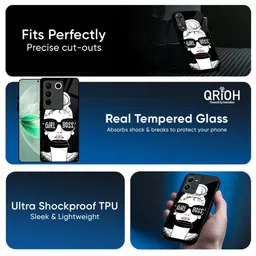 QRIOH Typography Printed Vivo Y300 5G Back Case Mobile Accessories image 4